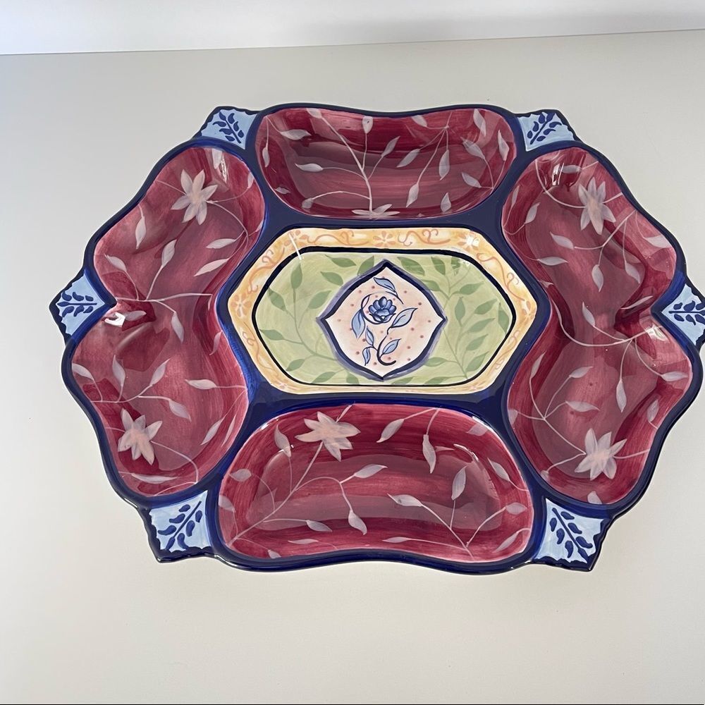 Danna Cullen Hand Painted  Serving Tray